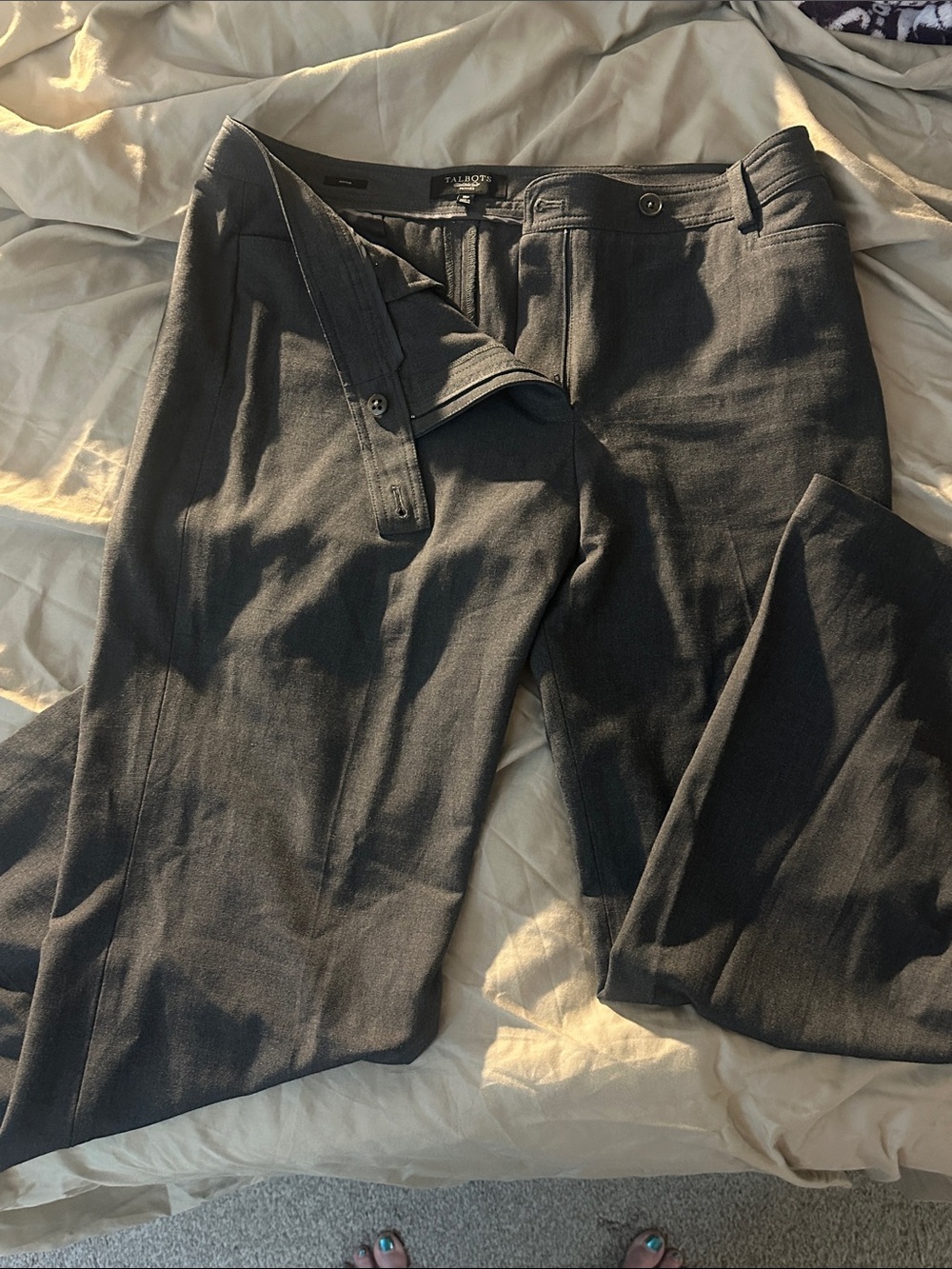 Talbots Women's Black Dress Trousers - Straight Leg
